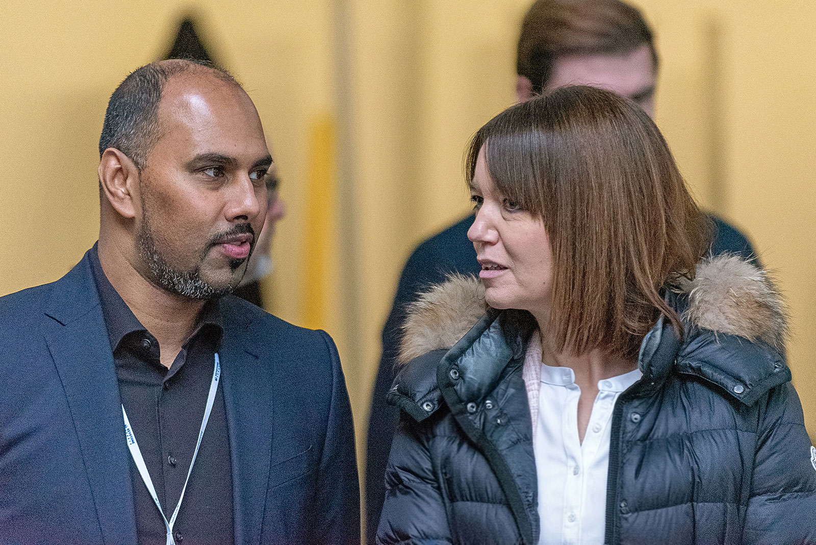 Chris Punnakkattu Daniel with Ina Laukötter, District Administrator of Kreis Gütersloh.